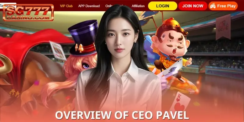 About CEO Pavel