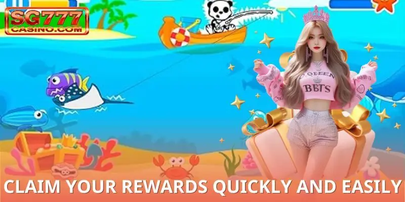 Follow the instructions to claim your rewards and redeem them for prizes.