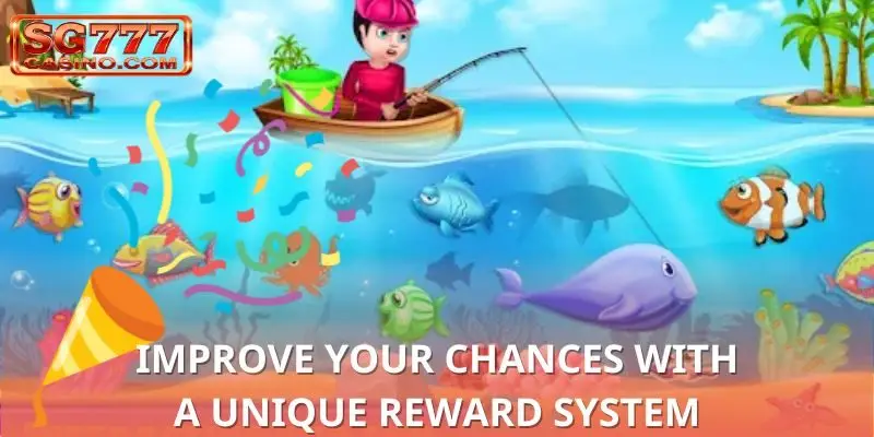 Fishing game rewards help maximize your chances of winning.