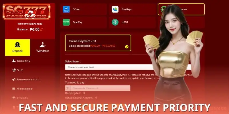 Importance of safe transactions in sg777 Deposit