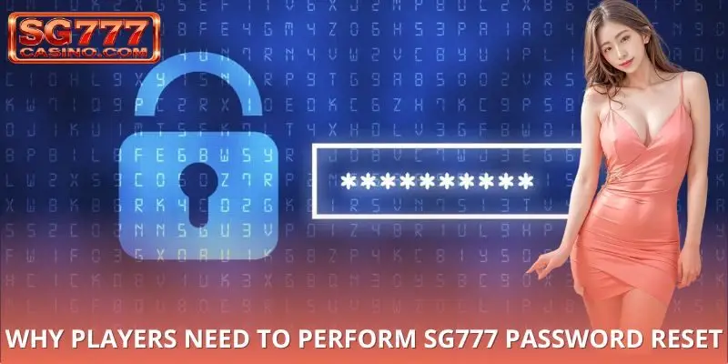 Why Players Need to Perform SG777 password reset