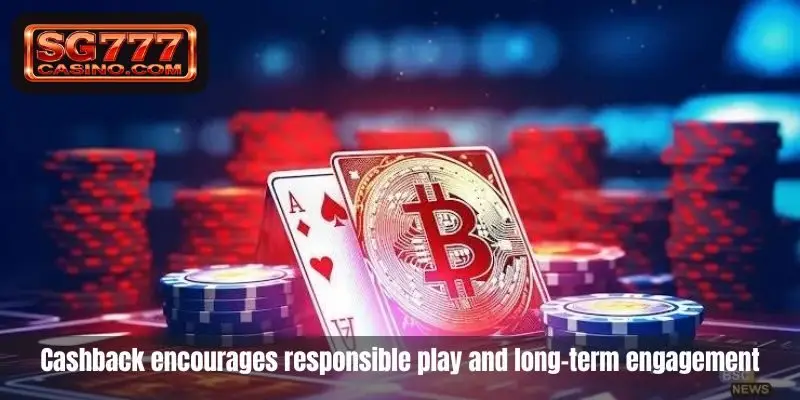 Cashback encourages responsible play and long-term engagement